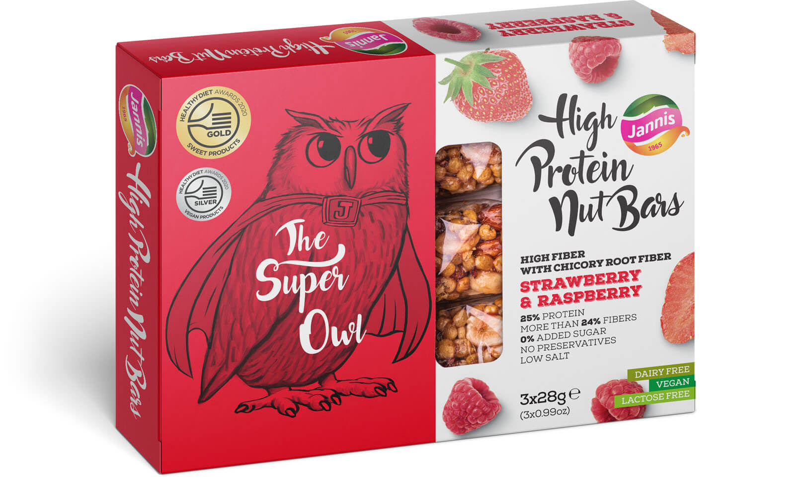 Jannis High Protein nut bar Roasted nuts Fitness Muscle Shop