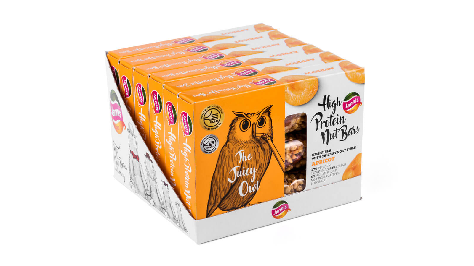 Jannis High Protein nut bar Roasted nuts Fitness Muscle Shop